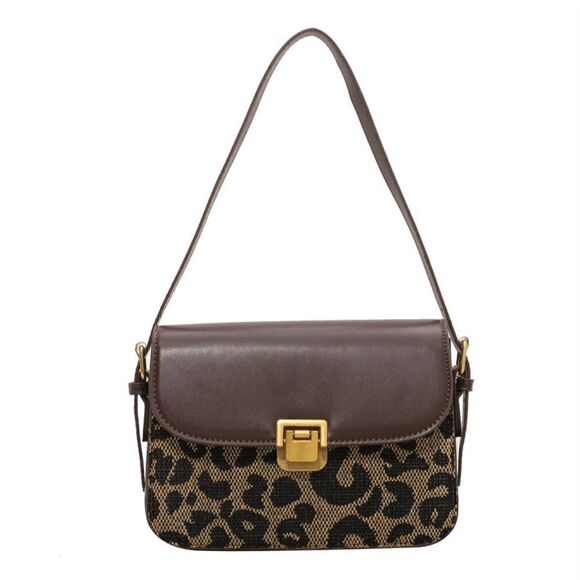 Handbags - Ladies Leopard Shoulder Bag 
